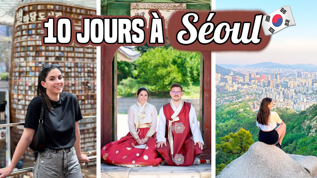 VLOG + CONSEILS - 10 jours à SÉOUL (Hongdae, Lotte World, Palais…) 🫰🏻🇰🇷