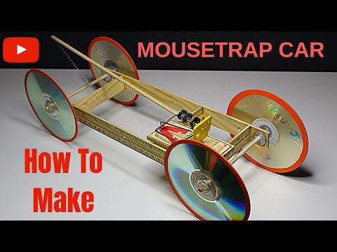 How to make a Mousetrap Car Cheap & Easy Tutorial (Fast & Long