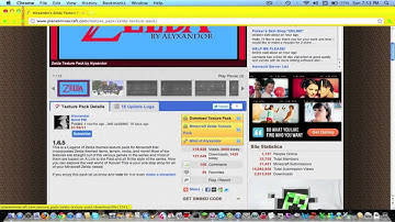 How to install minecraft texture packs on mac 1.6.6 - 1.7.3