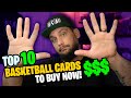 TOP 10 Basketball Cards to BUY Now Before the NBA Playoffs.🍐🍎🍋