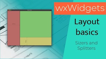 wxWidgets: Layout basics for multiplatform GUI applications in C++ (sizers and splitters)