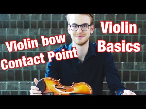 Violin Bow Contact Point - How To Change Your Sound With Your Violin Bow - Violin Basics with Eric