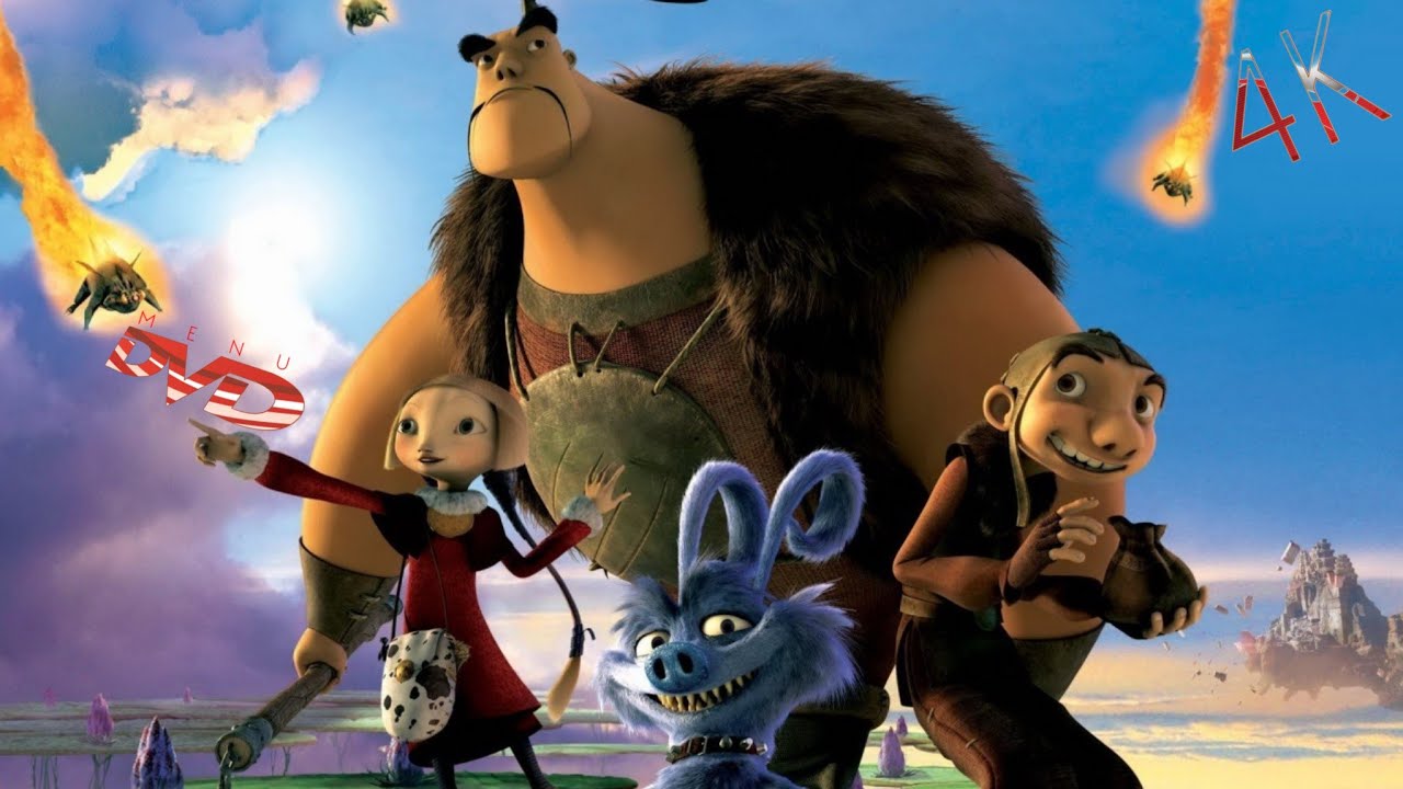 Menu de DVD-Caçadores de Dragões (De 2008) Em 4K