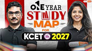 KCET 2027 Preparation: 1 Year Study Map to Top Rank