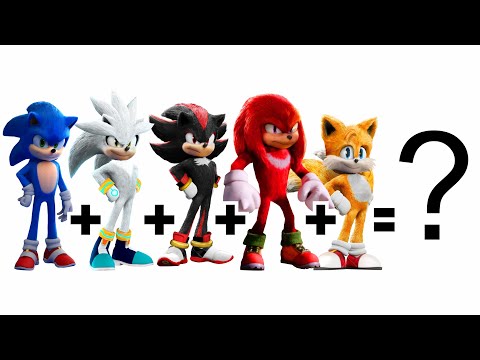SONIC fusion Silver fusion Shadow fusion Knuckles fusion Tails