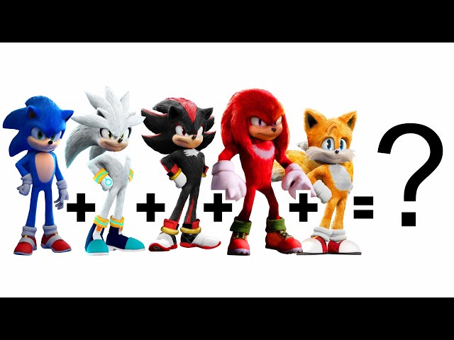 SONIC fusion TAILS fusion KNUCKLES fusion SUPER SONIC fusion SHADOW fusion  SILVER fusion MIGHTY in 2023