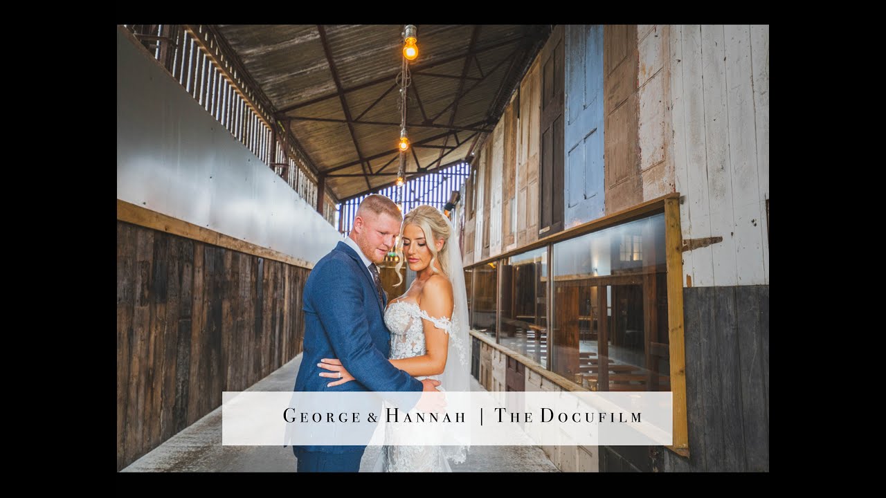 Wedding Videography by Icon Studio at the stunning Owen House Wedding Barn - George & Hannah.
