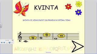TVP 2  a 3  ročník  Základní intervaly ZUŠ OPAVA
