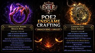 Endgame Ring & Amulet Crafting Guide for Attack Builds | PoE 2 0.5 Runes of Aldur screenshot 1