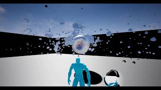 ue4 Flex 4.16 Gravity Test