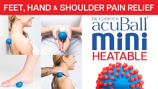 Dr. Cohen's HEAL MY BODY Pain Relief System with the HEATABLE acuBall-Mini