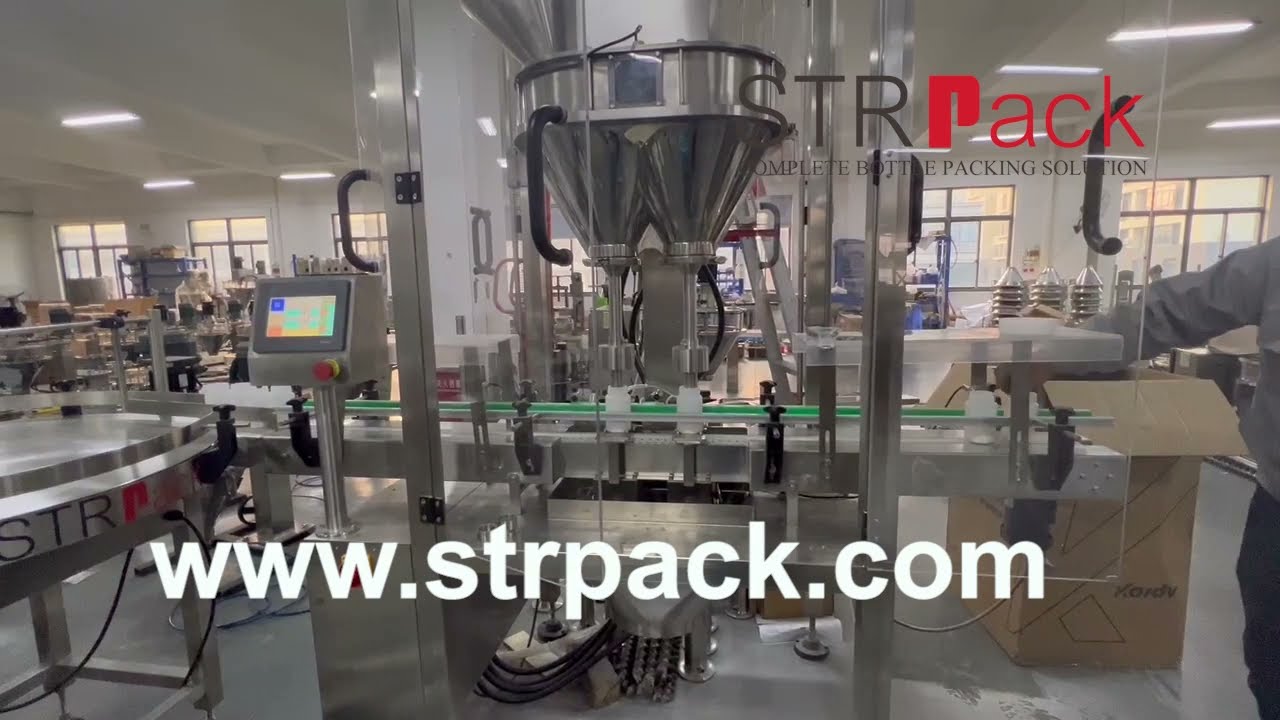 Automatic Double Head Auger Type Powder Filling Machine