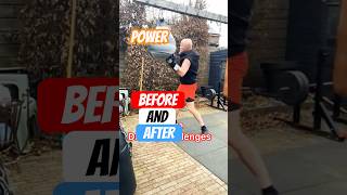 Power punching BEFORE and AFTER the CHALLENGES