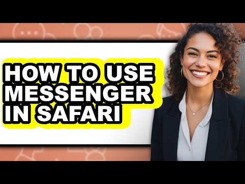 How to Use Messenger in Safari only Way