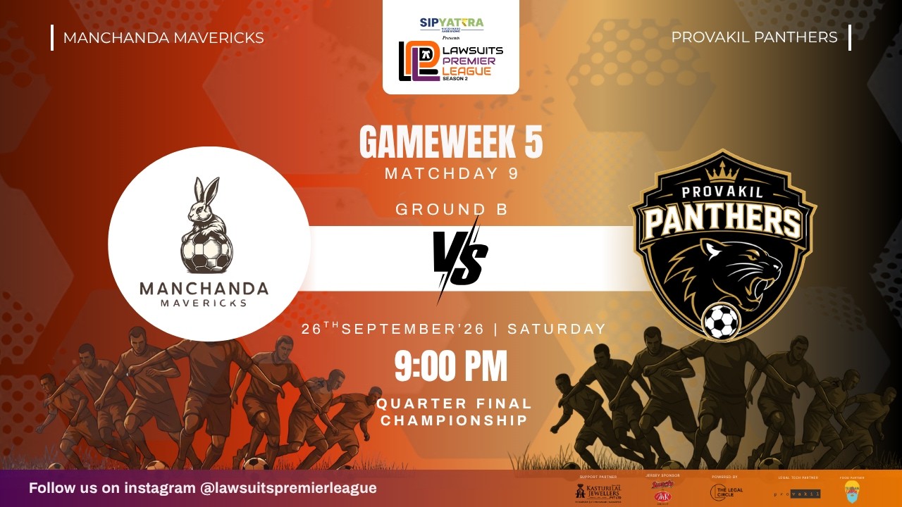 MANCHANDA MAVERICKS V/S PROVAKIL PANTHERS | GROUND B