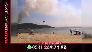 Balikesi̇r Erdekteki̇ Yangin