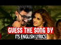 Guess The Song By Its English Lyrics Ft @CarryMinati @Triggered Insaan