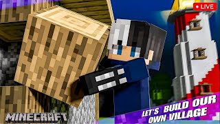 🔴 Minecraft but LIVE: Can We Create the BEST Village Ever?