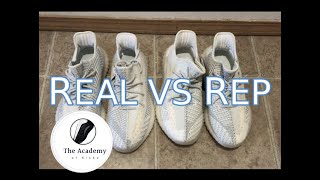 BrandSneakerTwins Real Vs Replica Yeezy 350 V2 Cloud White Reflective (+ On-Foot)