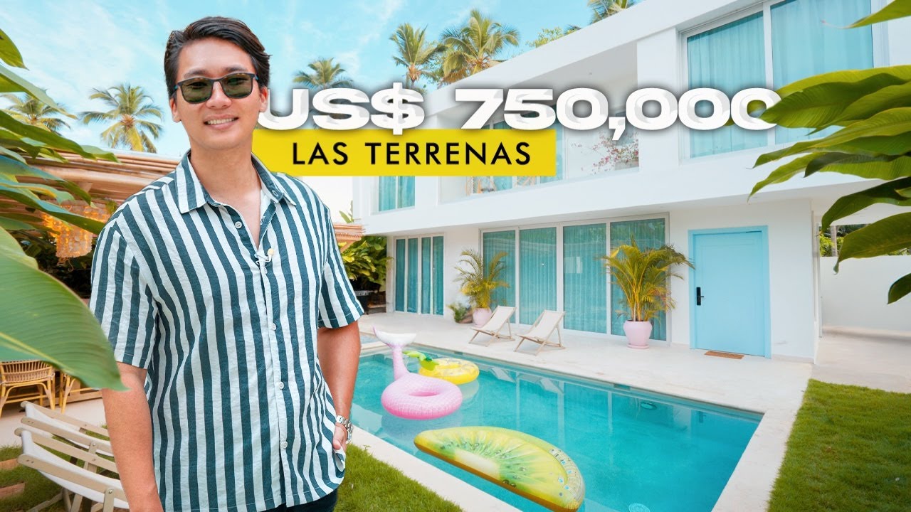 ¡Esta villa en Las Terrenas lo tiene TODO! Piscina, jacuzzi y a 3 minutos de la playa por $750,000