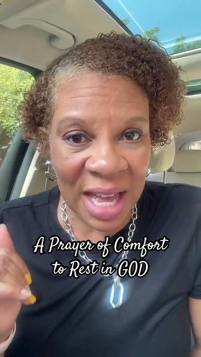 A Prayer of Comfort to Rest in GOD!❤️ #godisfaithful #wordofencouragement