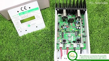 Regulador de Carga Schneider Xantrex  C35 C40 C60. Puesta en marcha y configuración