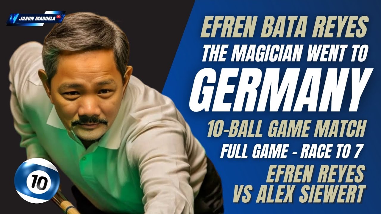 ⭐ Эфрен Рейес. Полная версия игры. Турнир по бильярду 