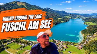 Hiking Around Lake Fuschl in Fuschl Am See in Austria