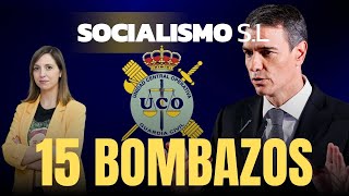 La UCO sentencia a Sánchez: las 15 bombas de relojería que esconde el sumario de la cloaca