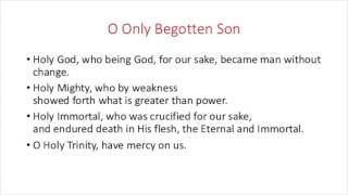 O Only Begotten Son