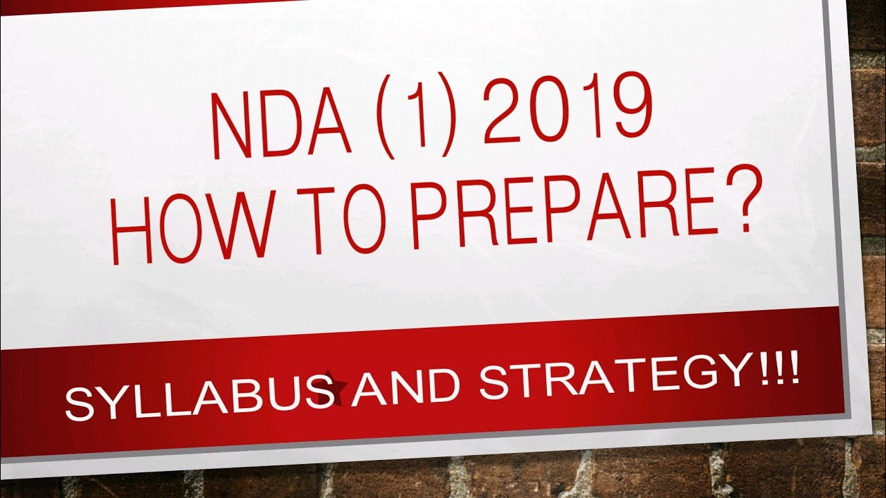 NDA 2019 ! Application form, Eligibility, pattern🎖️Detailed Strategy! 🎖️