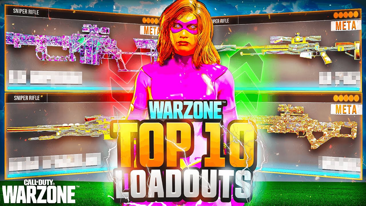 TOP 10 *BROKEN* META Loadouts in Warzone