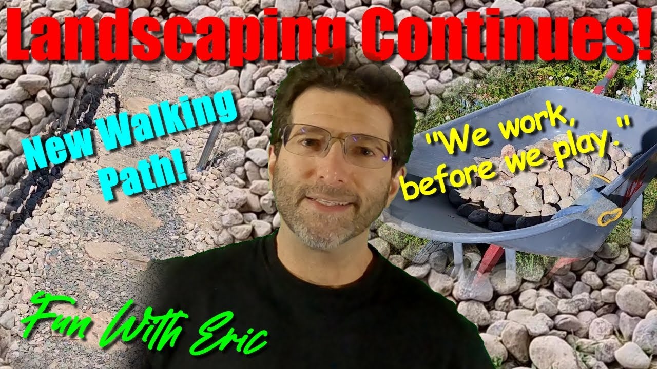 Landscaping Continues: Transforming Dysfunction with New Walking Path ...