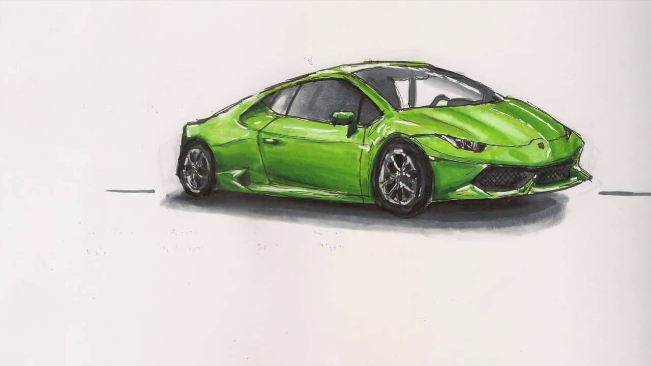 Dessin Lamborghini Huracan Drawing Lamborghini Huracan Youtube