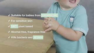 New Alcohol-Free Milton Antibacterial Hand Sanitiser