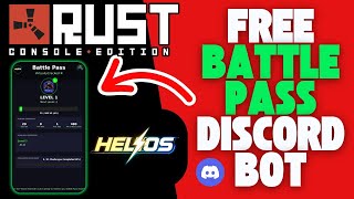 How to get a Battle Pass on Your Rust Console Edition Server | New FREE Discord Bot