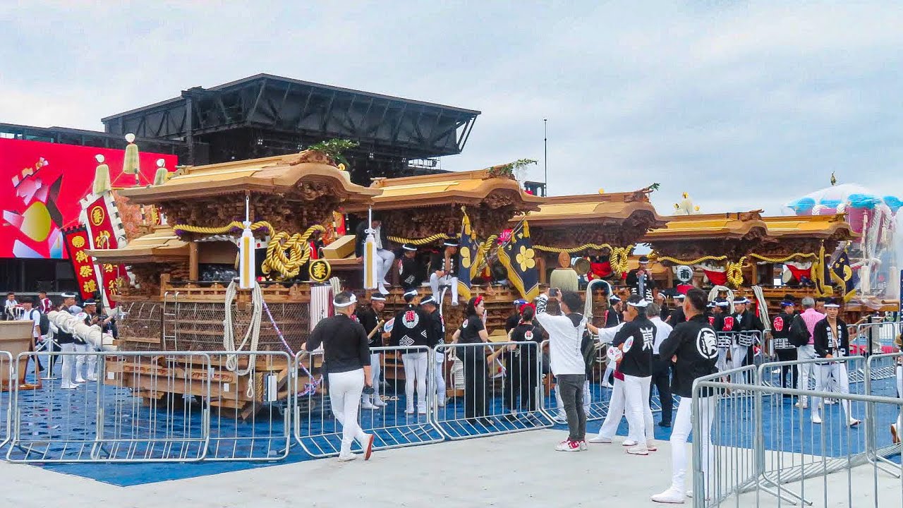 2025年5月9日、10日大阪・関西万博春の陣 岸和田型だんじり詰め合わせ