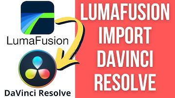 LumaFusion Project Import DaVinci Resolve, Final Cut Pro - From iPad/iPhone to Mac Desktop Tutorial