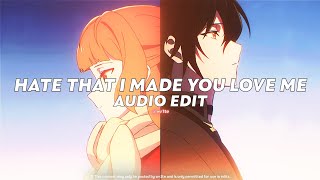 Download lagu hate that i made you love me || ariana grande [ edit audio ]