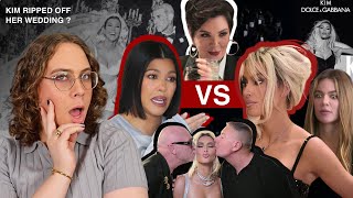 Celebrity The Kardashians wedding/fashion show drama is so ridiculous (Kim vs. Kourtney ft. Dolce & Gabbana) Wealth