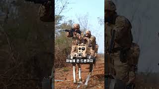 병사 한 명이 로봇 늑대 무리를 통째로 부린다