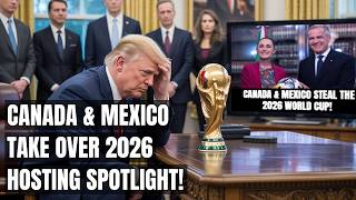 2026 World Cup Power Shift: Canada &amp; Mexico Take Center Stage as North America Erupts! US Tourism