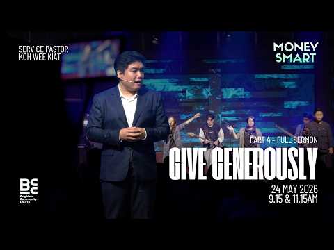 Money Smart | 4. Give Generously