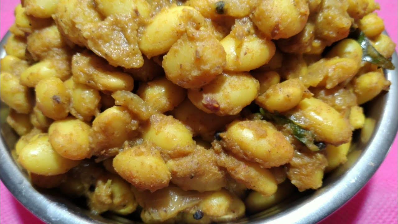 Mochai masala in Tamil Vellai Mochai gravy Lima beans curry Mochai