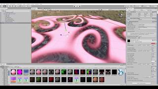 Unity cloud and city vertex shader experiment