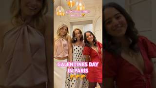 my girls 🥹🎀🥐 #paris #fashion #ootd #galentinesday #valentinesday #transition #transitions #fits