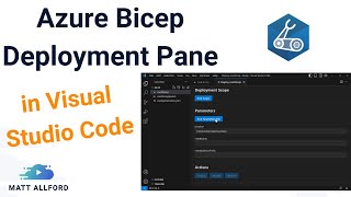 bicep deployment pane