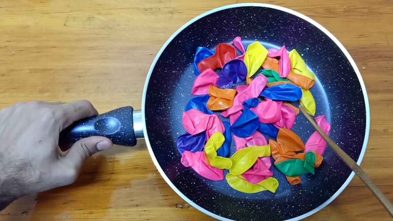 FUN COOKING BALLOONS POPPING BALLOONS_POPPING_COOKING_POP YouTube