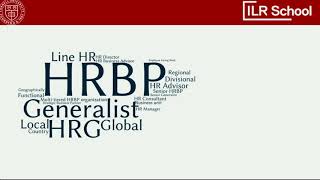 Reshaping of the HRBP Role