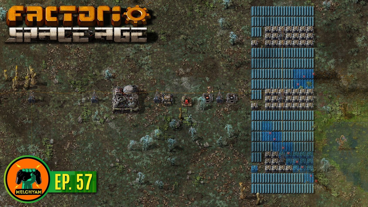 RUMBO A GLEBA CON LA MECAARMADURA - EP. 57 // Factorio SPACE AGE ...